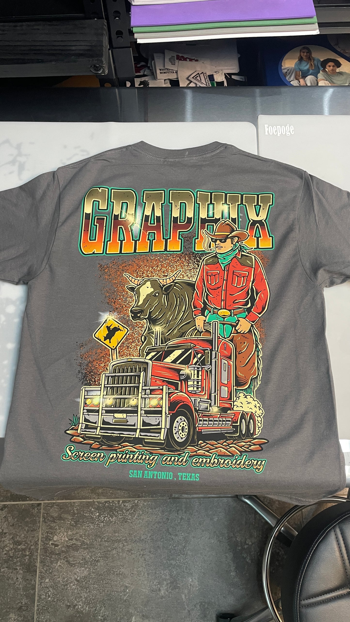 Direct-To-Transfer Custom Shirt